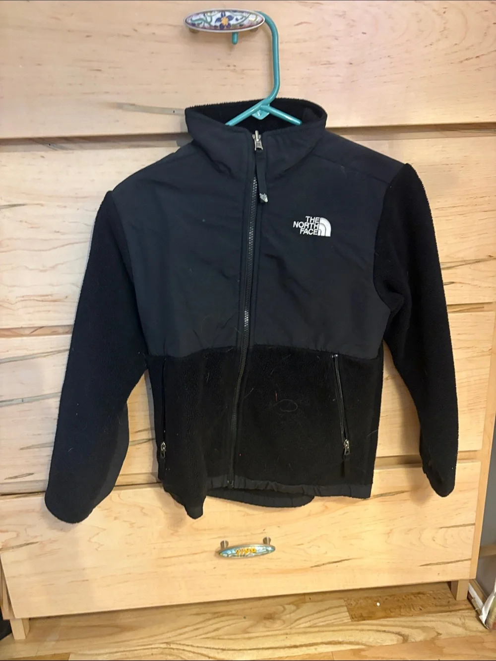 The North Face Kids Black Full-Zip Fleece Jacket